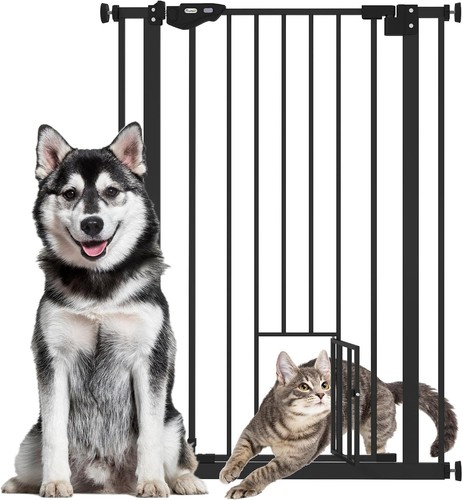 Pawhut extra tall dog - dog, gate