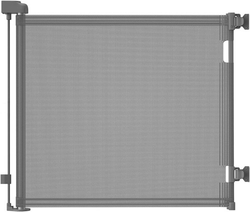 Retractable baby stair gate - retractable,