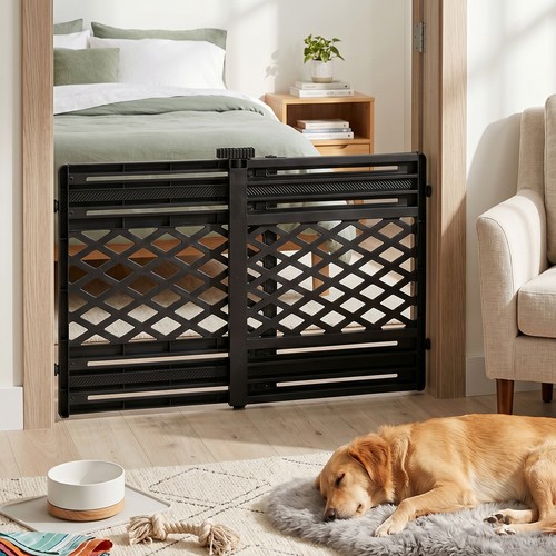 Retractable pet dog gate - dog,