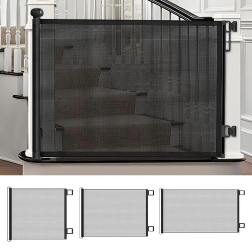 Baby safety gate - safety, retractable