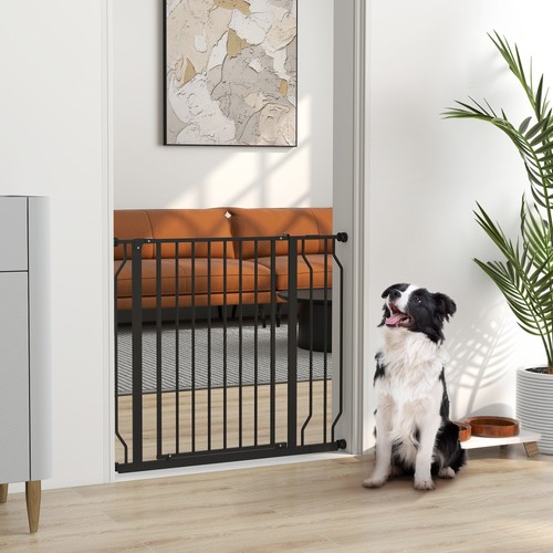 Pawhut dog gate wide - pawhut,