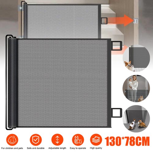 Retractable pet dog gate - pet/dog,