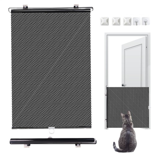 Retractable baby gate - baby, large