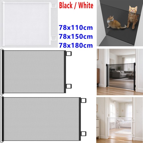Retractable pet gate safety - retractable,