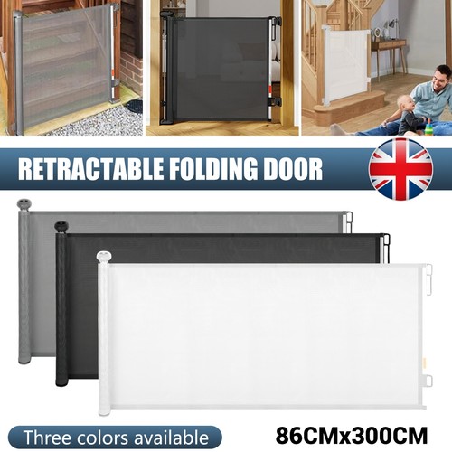 Retractable pet dog gate - pet,
