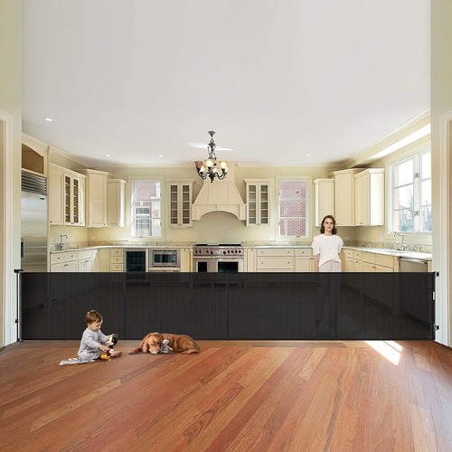 Baby gate retractable pet - retractable,