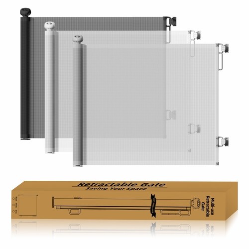 Retractable baby toddler - retractable, gate
